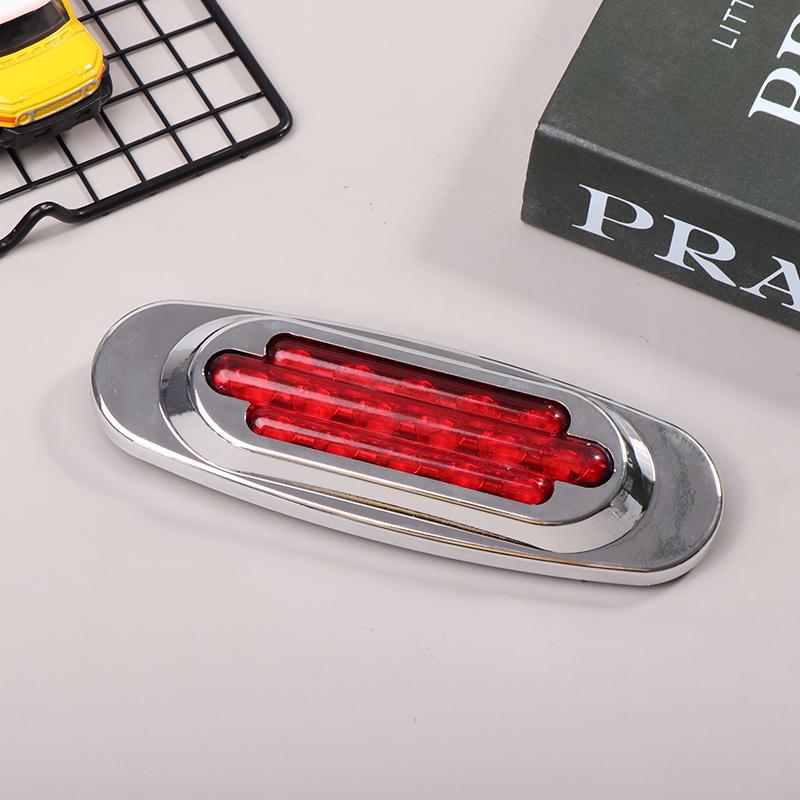 1Pc 16Led 12-24V Led Side Marker Light Position Side Lights Universal For Truck Trailer Yellow / White / Red / Blue / Green