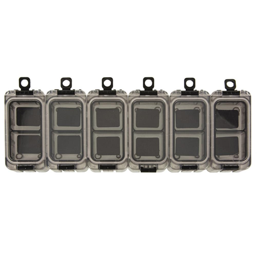 6Pcs Magnetic Fishing Hook Outdoor Fishing Gear Accessories Box Expandable Outdoor Fishing Box for Bass Carp Fishing Accessories