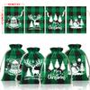 Christmas Gift Bag Eco-Friendly Candy Storage Bag Christmas Drawstring Pouch Festive Jewelry Packaging Bag For Christmas Party