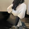 Fashion small bag women's summer new simple diamond messenger bag popular texture shoulder armpit bag