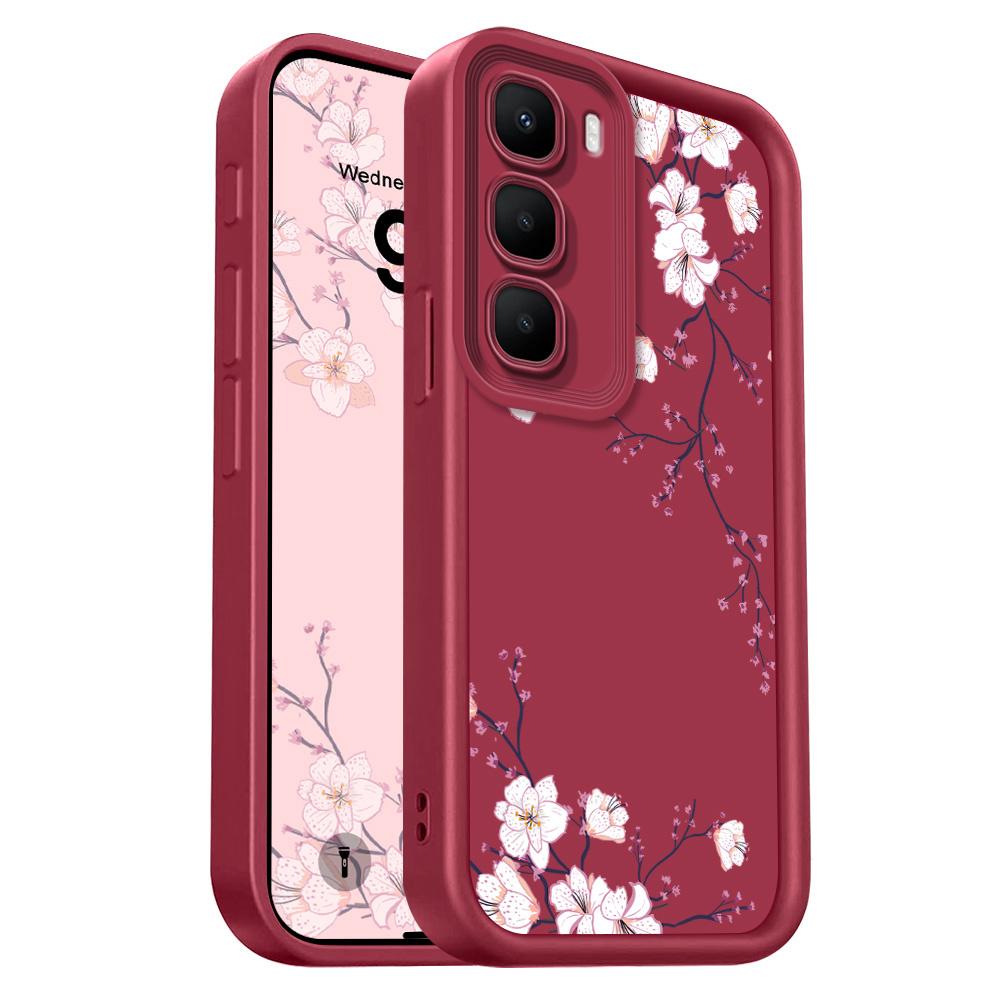 Spring Flowers Phone Case For Infinix Hot 60 60I 50 40 40I 30 30I 20 Pro Plus Play 4G 5G Staircase Soft Cover