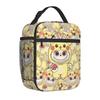 Fully Printed Picnic Bag Student Lunch Bag Cartoon Animation Thermal Insulation Bag Convenient Wear-Resistant Lunch Box Bag