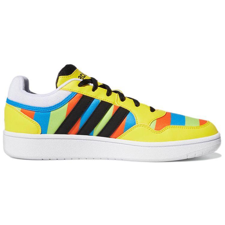 Adidas Neo Hoops 3.0 Sesame Street Collaboration Low-Top Sneakers Unisex Sneakers Yellow Blue GX3705