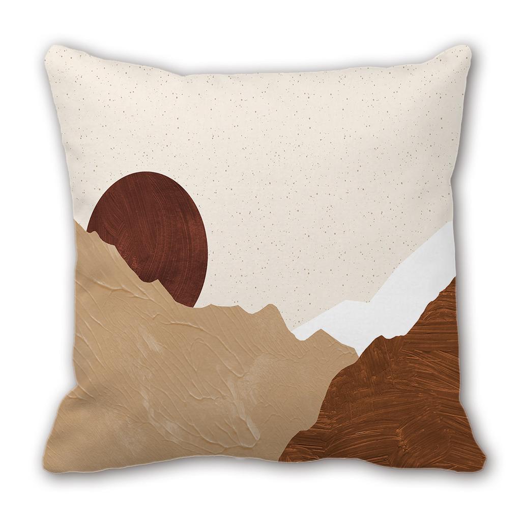 Geometric Irregular Light Luxury Nordic Pillow Model Room Hotel Decoration Sofa Backrest Bay Window Pillow Plush