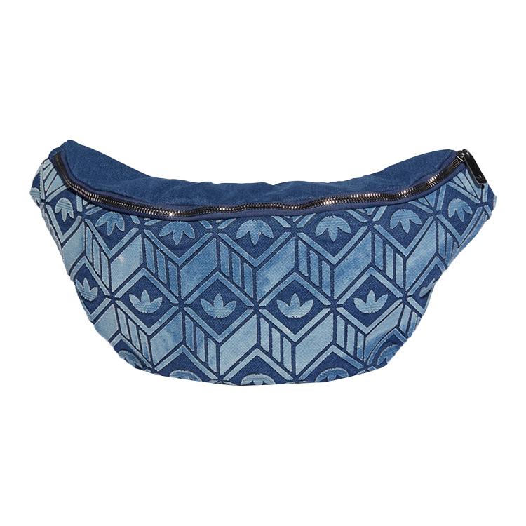New Adidas Originals Polyester Sling Bag, Crossbody Bag, Fanny Pack Regular Unisex Blue HD7016