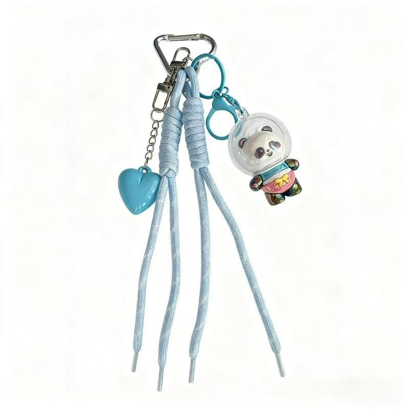 Creative Cartoon Character Acrylic Keychain for Bags - Cute Gift for Students