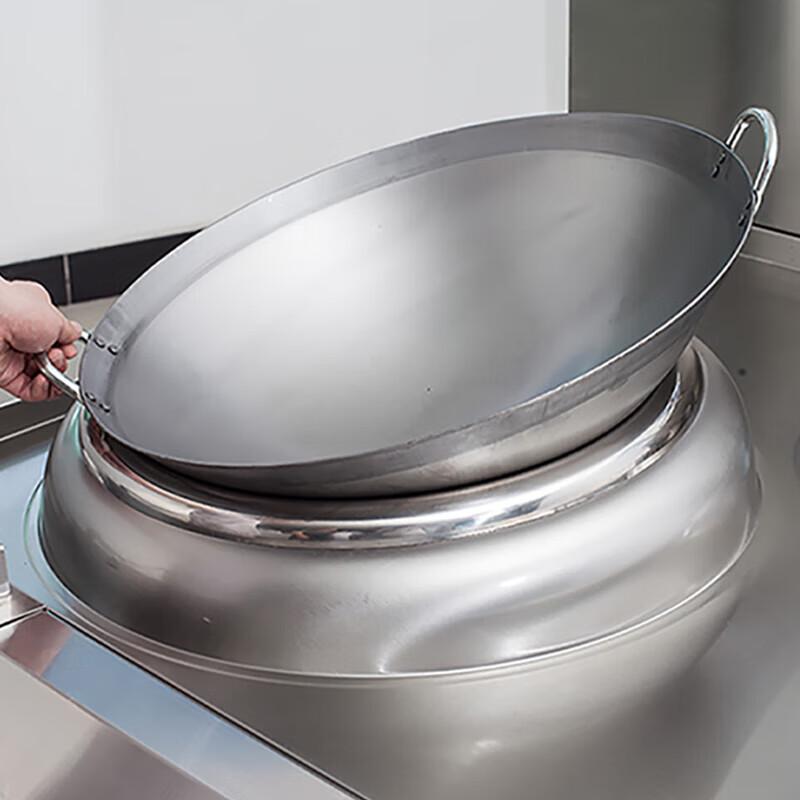 NHZHIW Induction Wok Stir-fry Pan with Double Handles