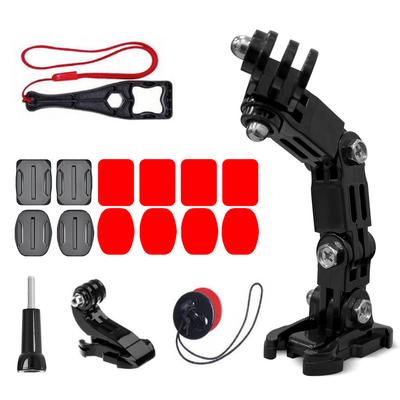 Helmet Mounting Kit for GoPro DJI Insta360 SJCam Eken Action Camera
