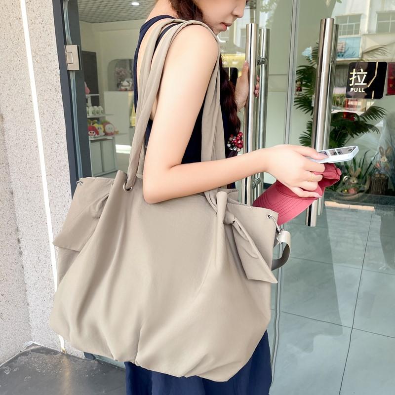 Japanese Retro Work Bag Trendy Canvas Bag Large Capacity Multifunctional Messenger Bag