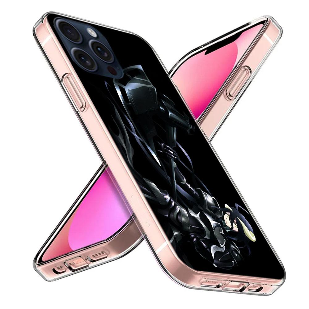 Albedo Overlord Clear Phone Case For Iphone 17 Air 16 Pro Max 15 Pro 14 Plus 17E 16E 11 13 12 Mini Cover Cases Fundas Cell TPU C