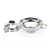 Stainless Steel Wide Mouth Canning Funnel Salad Dressing Funnel Oil Leak Kitchen Tool