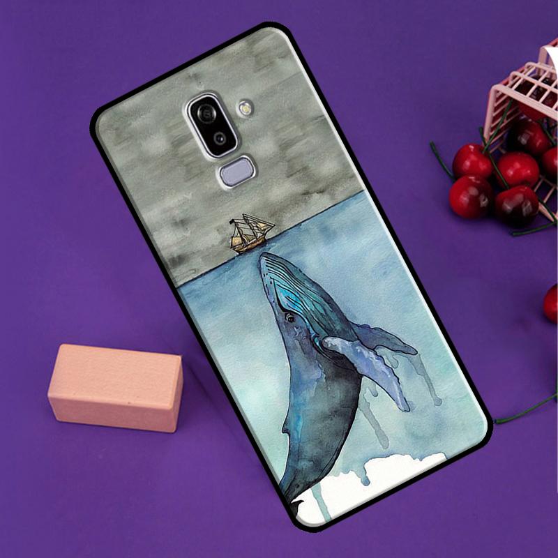 

Whale Bird Rabbit Phone Case For Samsung Galaxy J3 J5 J7 2017 J1 A5 A3 2016 J8 J4 J6 Plus A6 A8 A7 A9 2018 A5 2016 - A510 A510F