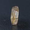 Eigado Rutilated Quartz Sun Rutilated Power Stone for Good Career and Amulet Tumble, 13.3g, Quartz, Fortune, Luck,