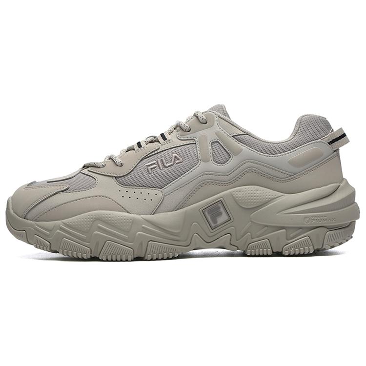 Fila Ravagement 2 Vintage Cushioning Breathable Rebound Low Top Casual Shoes Men's Pumice (Unisex) Casual Shoes F12M216132FPS