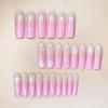Strictly Selected Manicure, Wearing Nail Patch, Star Flower Long Coffin Nail, Fake Nail Patch Nails