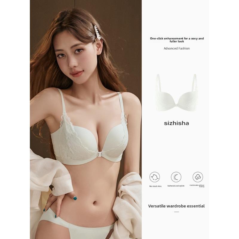 Intimo Estivo Sexy da Donna Bellezza Fibbia Anteriore Schiena Raccoglie Seno Piccolo Per Mostrare Grande Supporto