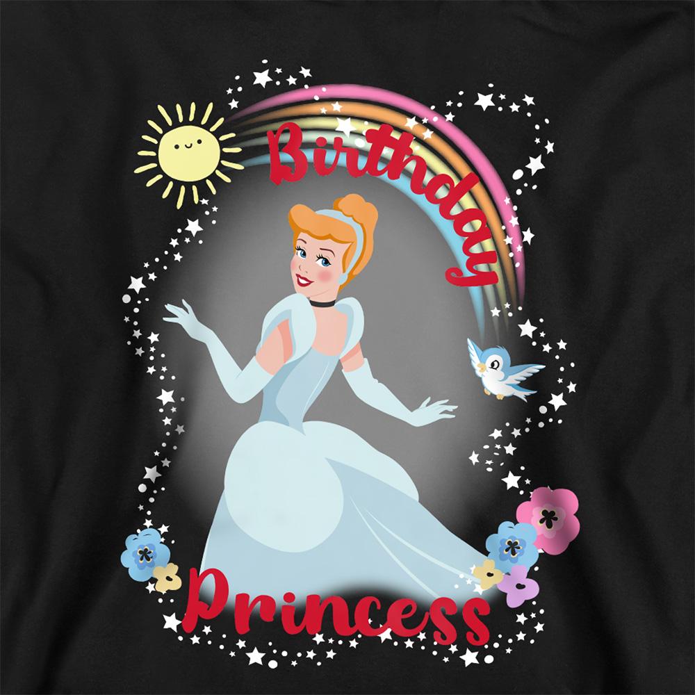 Cinderella Childrens/Kids Birthday Princess Hoodie