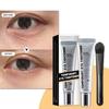 Crème raffermissante pour les yeux à action rapide transfrontalière 20g avec brosse de massage, Réduit les cernes et les ridules