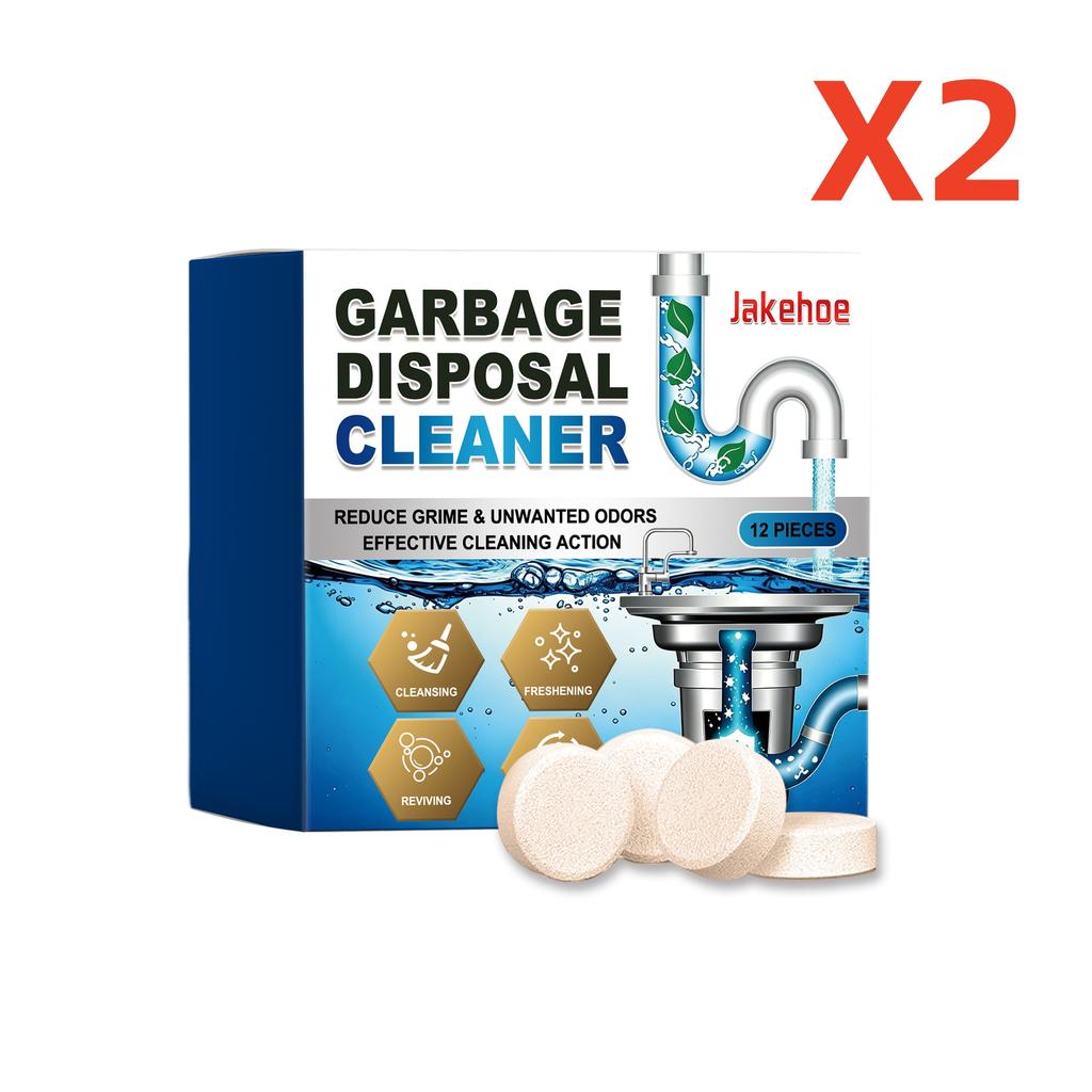 Garbage Disposal Cleaner Tablets Heavy Duty Deodorizer Freshener Odor Remover Deep Clean Kitchen Sink Drain Maintenance Supplies