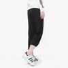 Adidas Originals Trefoil Logo Print Elastic Waist Drawstring Sports Pants Women Pants Black DM2108