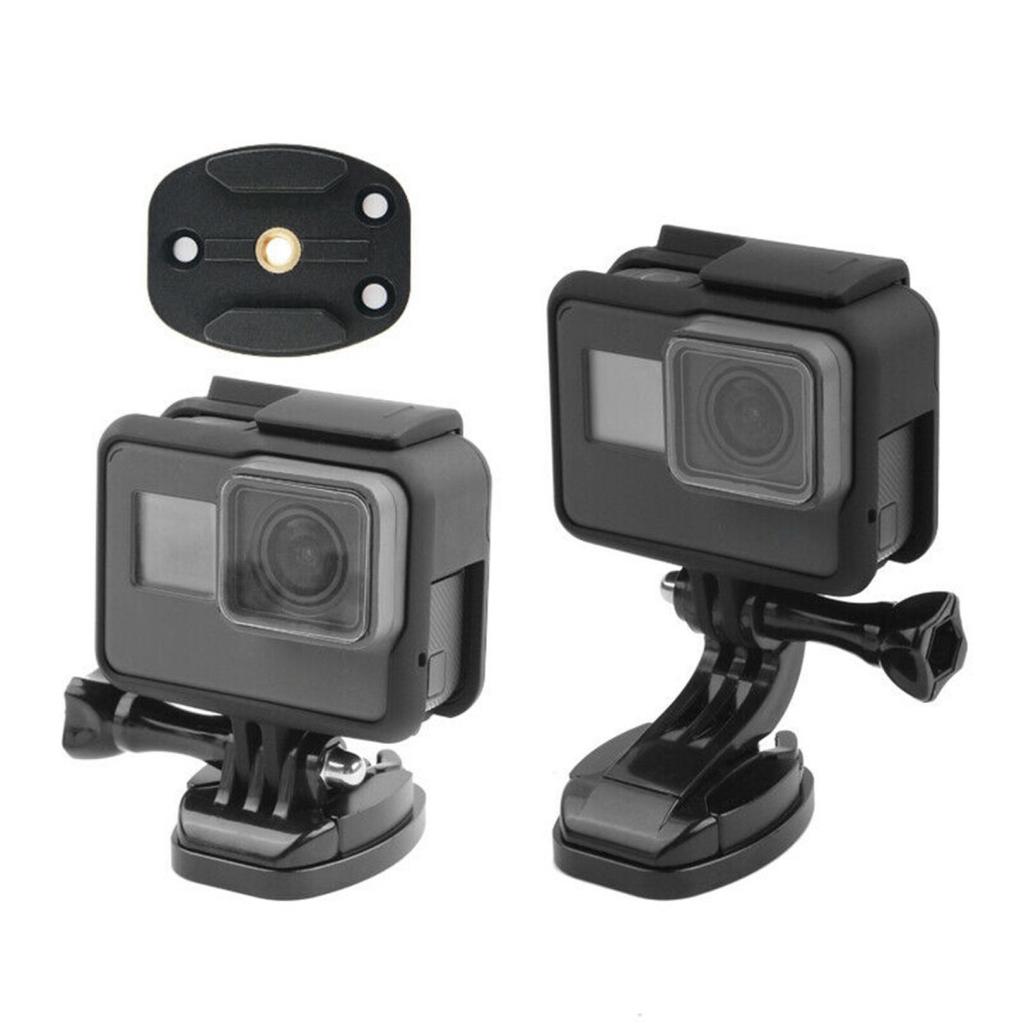 Universal 1/4in Screw Aluminium Alloy Camera Quick Release Plate Tripod Mount Bracket Camera Accessories