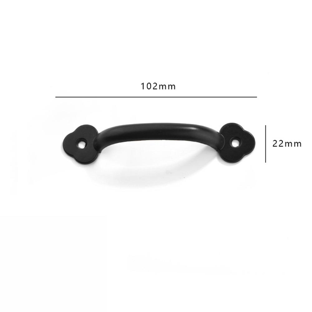 Zinc Alloy Arched Cabinet Door Handles Bronze Wardrobe Door Handle For Cabinet Wardrobe Drawer