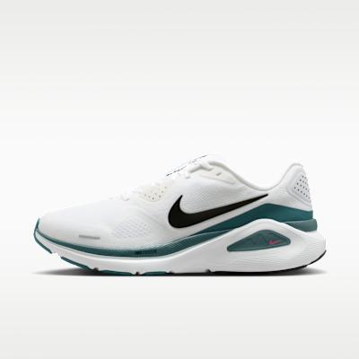 Nike Structure 26 Abrasion Resistant Support Running Shoes Men s White 42