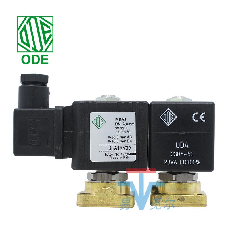 21A1KV30 Miniature Two-Way Solenoid Valve, 220V/24V Base Mount