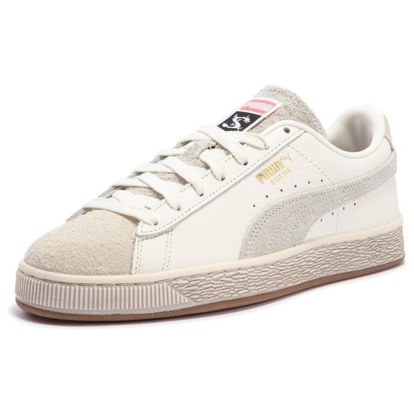 New PUMA X Staple Suede 'White Grey' 396254-01