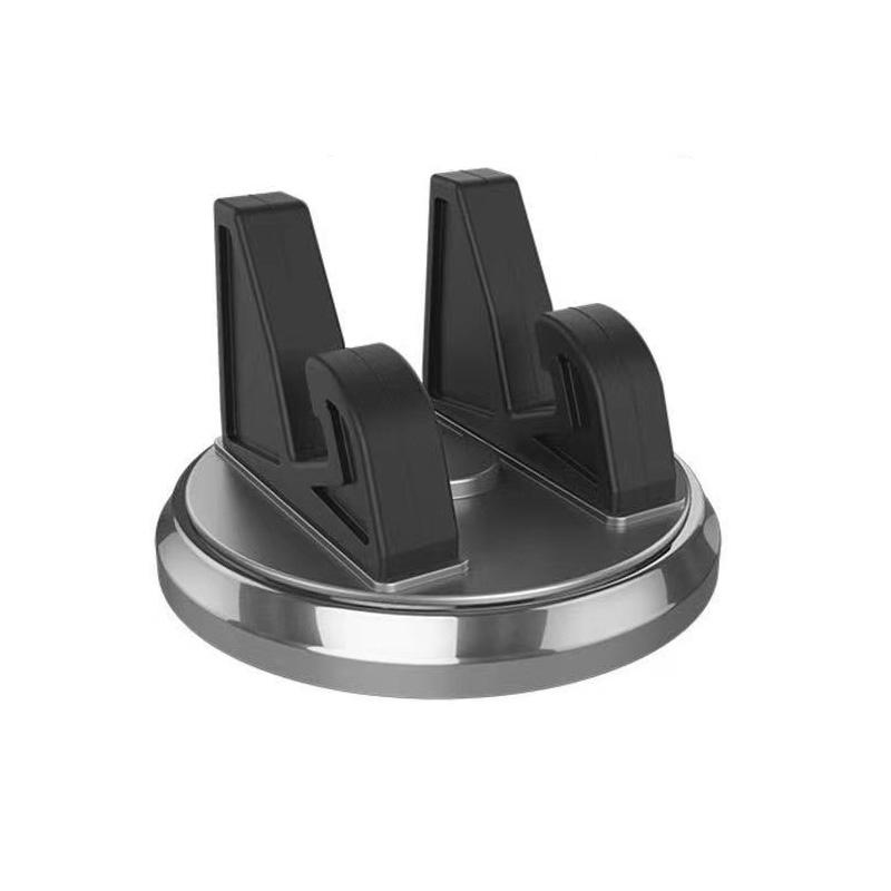 

Вращающийся на 360° держатель для мобильного телефона, автомобильный кронштейн, нескользящий, для GPS-навигации, автомобильное крепление-подставка, поддержка в автомобиле для всех телефонов серебряный