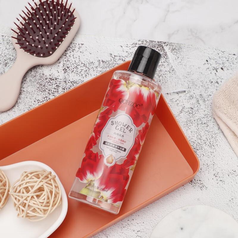 QCHZOC Rose Niacinamide Brightening Shower Gel