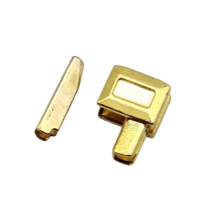 10Pcs Set Premium Metal Zipper Heads Gold Silver Bronze Black - Durable Smooth For Diy Clothing Luggage Repair