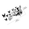 Creative Fairy Butterfly Flower Car Sticker Vinyl Anti Scratch Design Decals Auto Motorcycles Truck Exterior Styling Accessories
