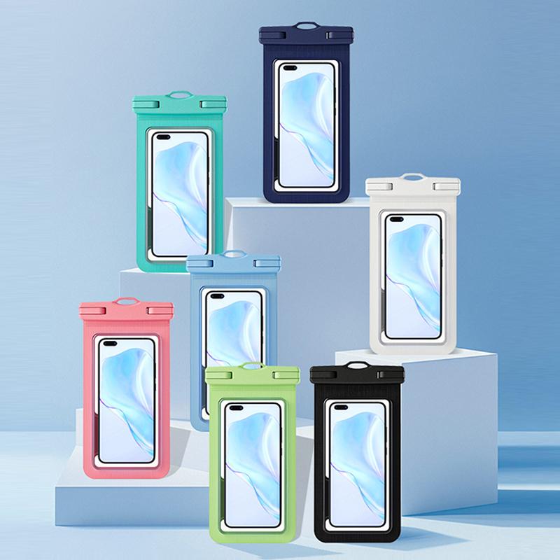 Universal Phone Waterproof Bag Outdoor Diving Swimming Touchscreen Phone Case Lanyard And Armband