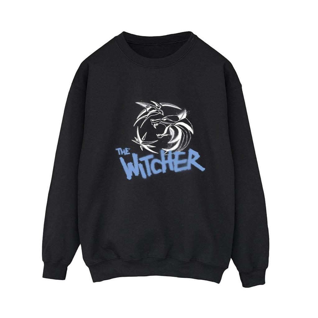 Netflix Womens/Ladies The Witcher Spray Logo Sweatshirt