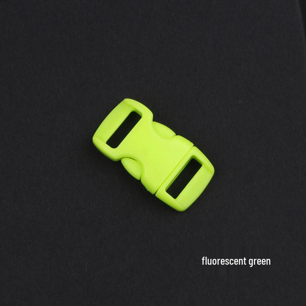 

10mm Colorful Plastic Side Release Buckle for Pet Collars, Paracord Bracelets & DIY Projects 2.9cmX1.5cm