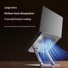 0031 Adjustable Height Angle Laptop Stand Desktop Cooling Metal Support for Notebook/Tablet, Basic Model
