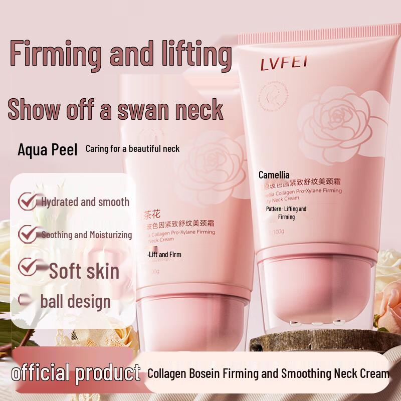 

BATUREL Camellia Collagen Firming Neck Cream with Roller