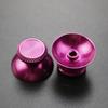 YUXI 2PCS Metal Analog Joystick Thumb Stick Grip Cap Replacement Parts for PS5 Controller Thumbstick Replacement