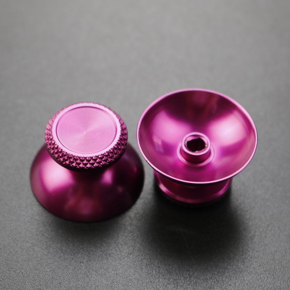 YUXI 2PCS Metal Analog Joystick Thumb Stick Grip Cap Replacement Parts for PS5 Controller Thumbstick Replacement