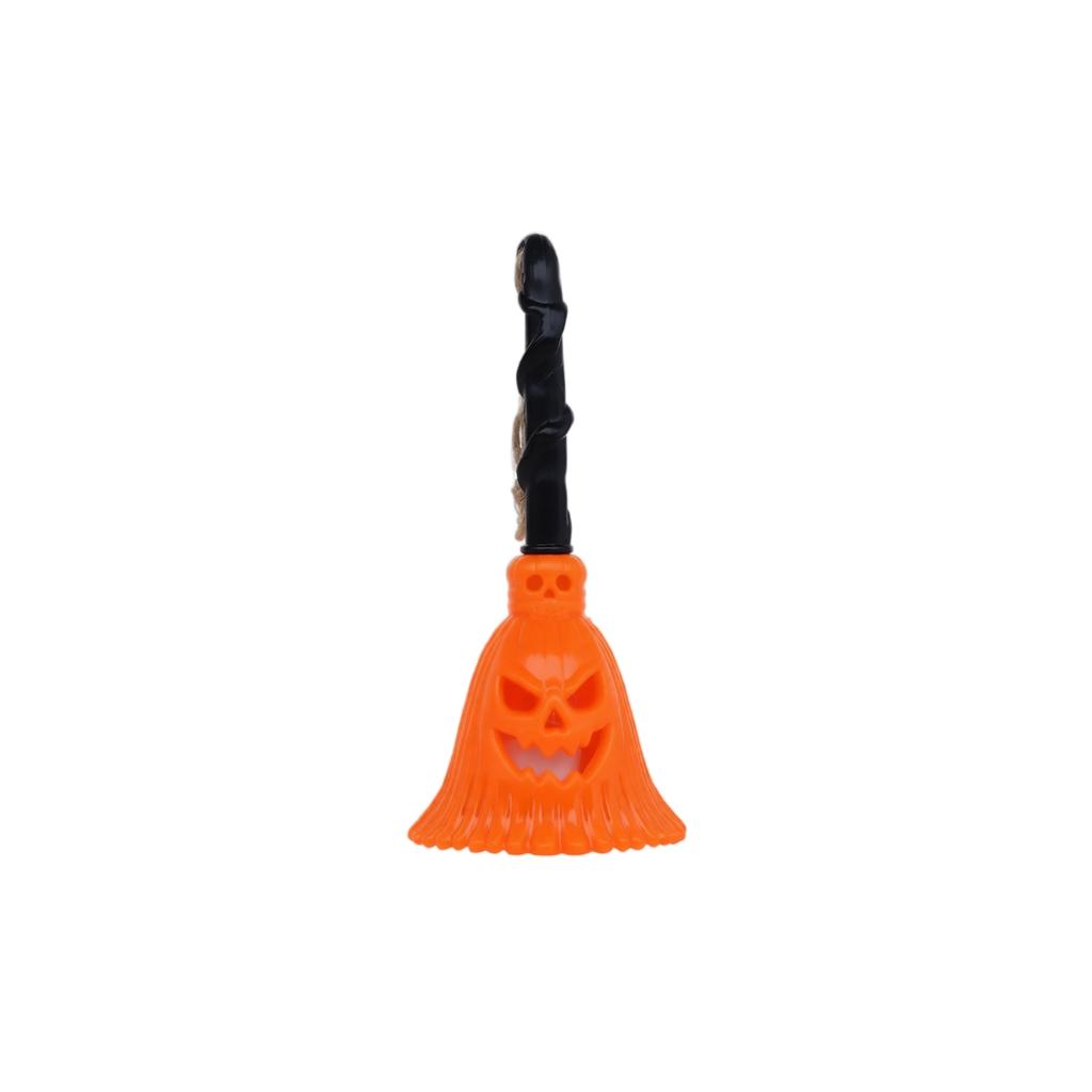 Halloween Ghost Night Light Decorative Figurine with Pumpkin Shape LED Lighting for Holiday Indoor Tabletop Display