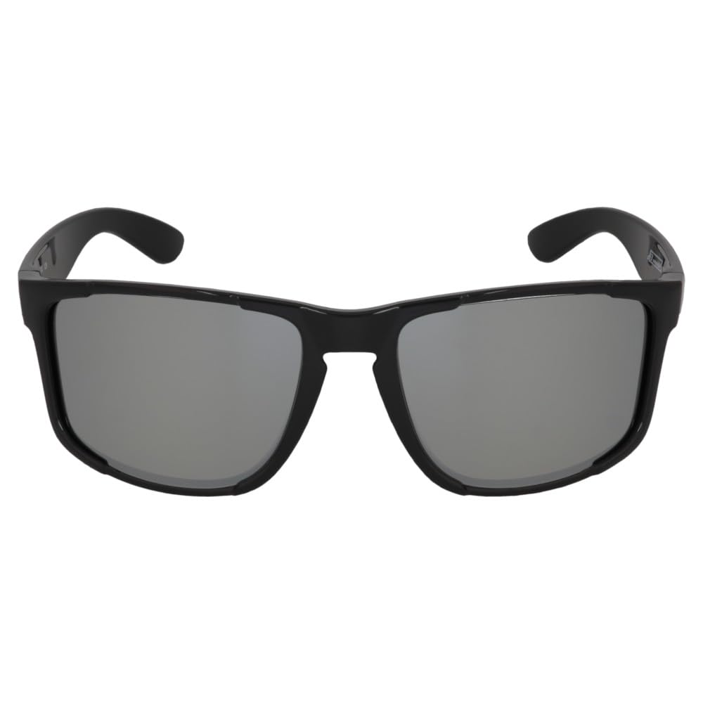 TAKAMIYA concept Polarized Large Wellington Mirror Lenses H.B Sunglasses, Style, Gray/Silver