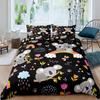 Cute Koala Duvet Cover for Boys,Girls Cartoon Comforter Cover Full Size Bedding Set Kids Teen Room Decor Bed Cover 3 Pieces