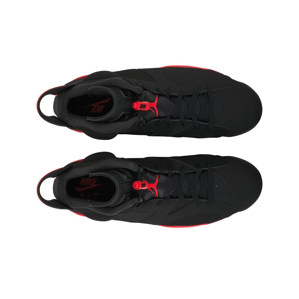 Jordan Air 6 Chaussures de Basketball Rétro Infrarouge Inversé Baskets Unisexes Noir CT8529-001