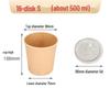 Disposable Kraft Paper Takeaway Containers with PP Lids
