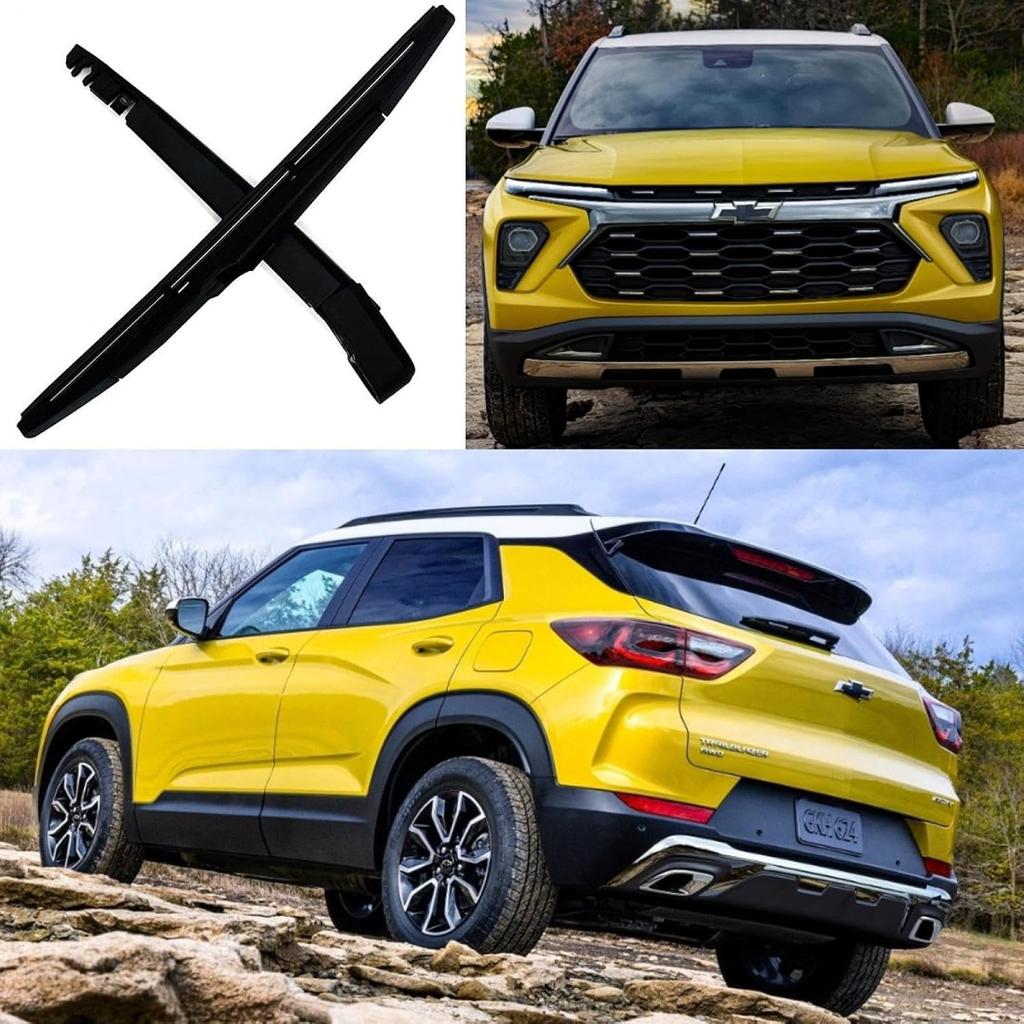 Rear Wiper Blade Arm Set for Chevrolet Chevy Trailblazer 2022 2023 2024 Fit for ACTIV L LS LT RS models 1.2L 1.3L Rear Back Windshield Wiper Blade