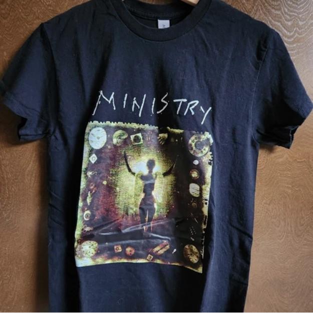 Ministry Psalm 69 Album Cover Vintage Style Graphic Gift Fans Music Unisex T-Shirt XXL