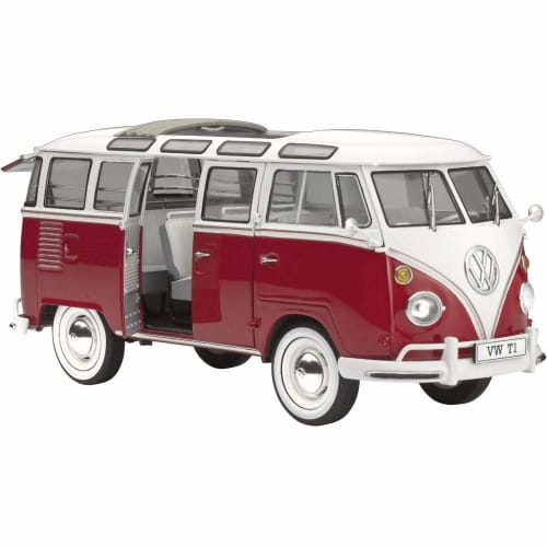 German Revell 1/24 Volkswagen T1 Samba Bus 07399 Plastic Model