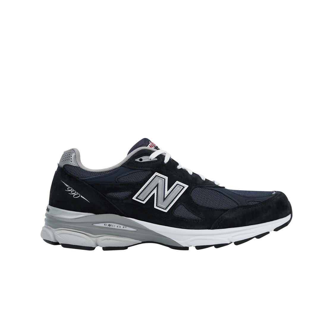 

Мужские кроссовки New Balance 990v3 Made in USA Navy 2021 D Standard M990NB3