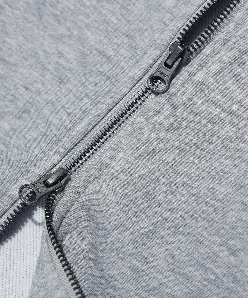 Rayfikers Small Embroidered Sweat Zip-Up Mq6Tu142_Melange Grey